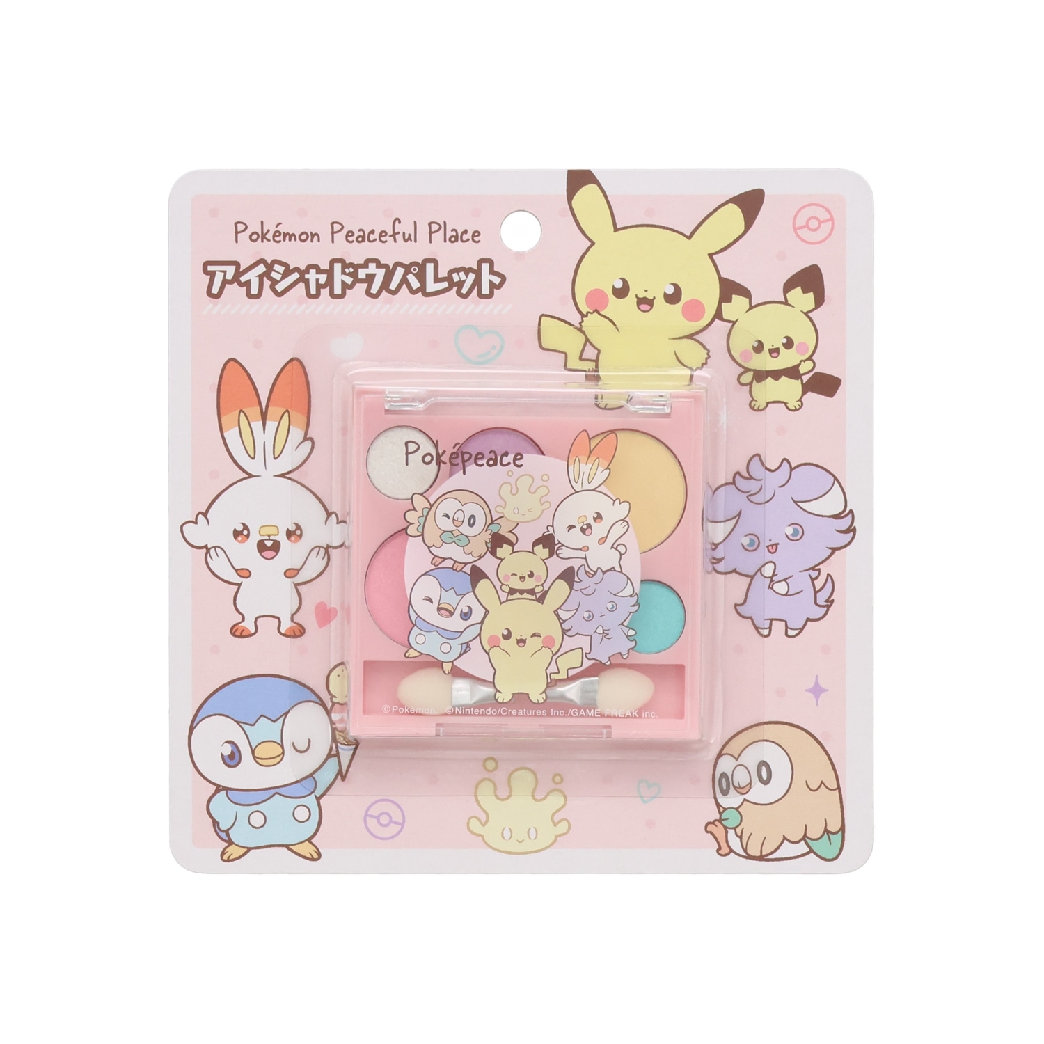 6色アイシャドウパレット＜ポケピースPK＞