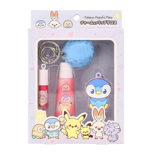 チャーム付リップグロス＜ポケピースPL＞