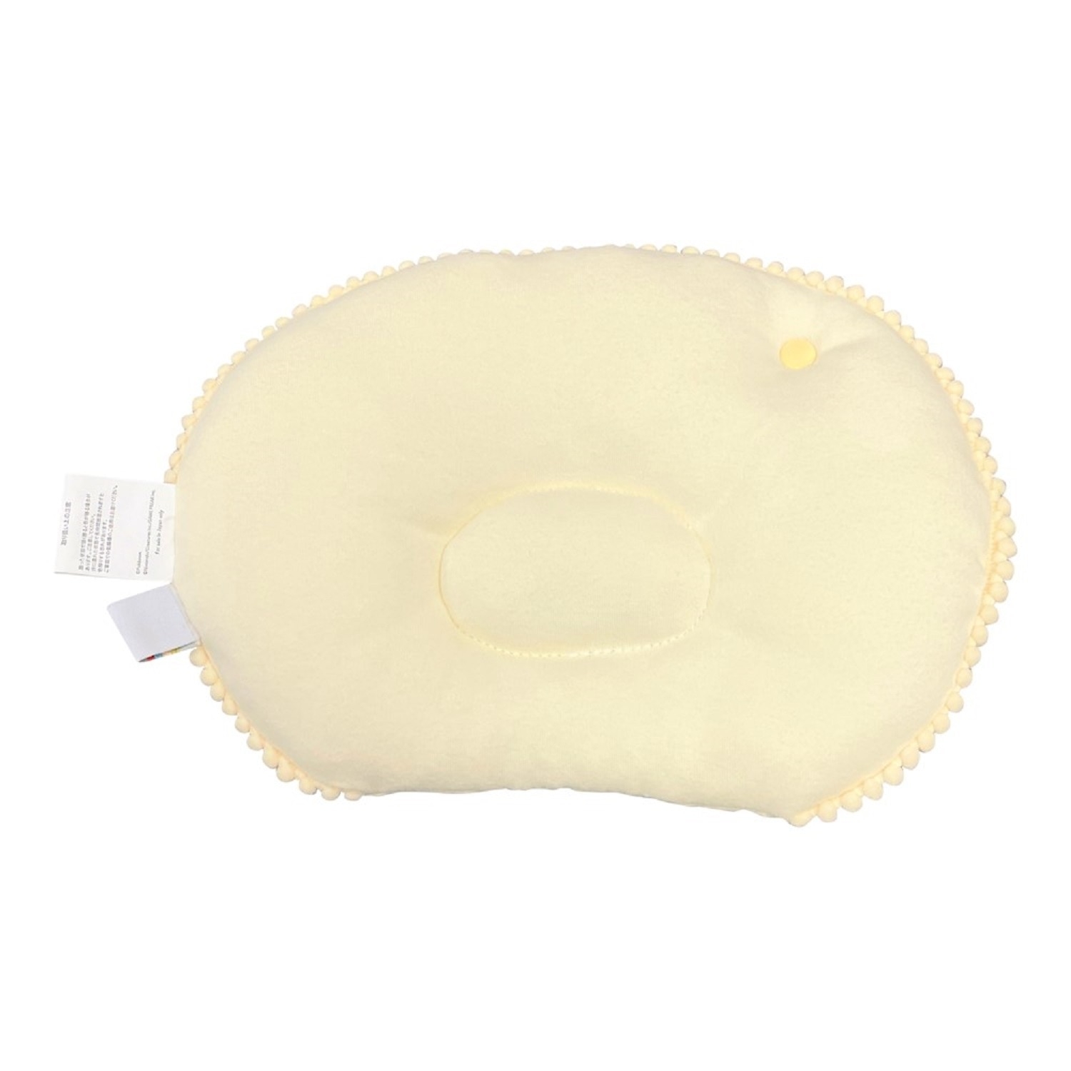 モンポケ　ベビーまくら（ぬいぐるみ付）