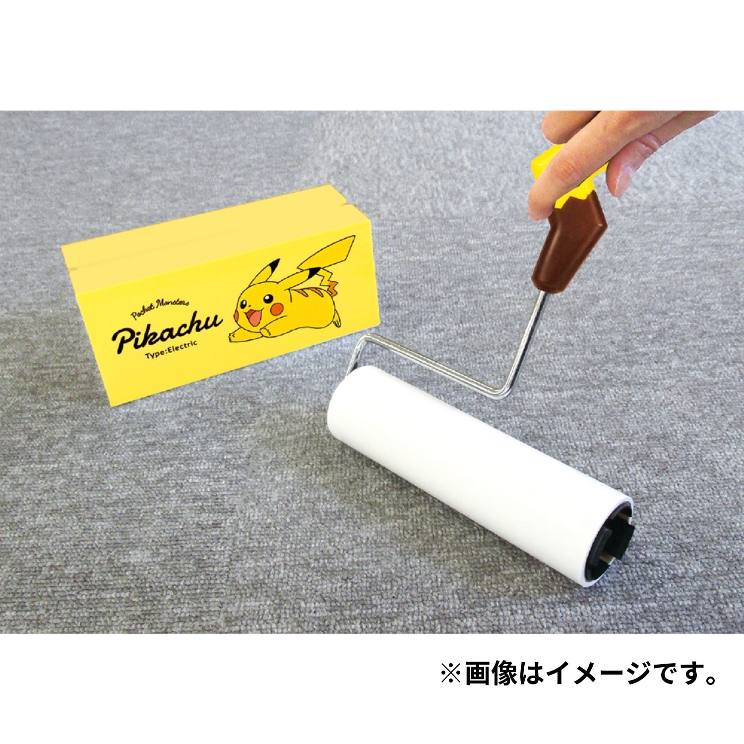 ダイカットキャラコロクリーナー　ピカチュウ
