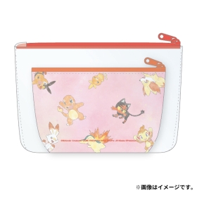 ポーチセット ピカチュウ＆ほのおタイプ ｜【公式】ポケモン