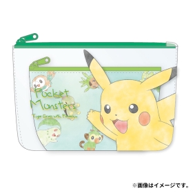 ポーチセット ピカチュウ&くさタイプ