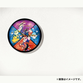 インデックスウォールクロック キラキラ/集合