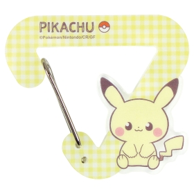 ポケピース ダイカットアクリルカラビナホルダー ピカチュウ