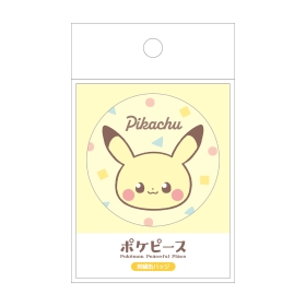 ポケピース 刺繍缶バッジ ピカチュウ