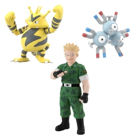 ポケモンスケールワールド　カントー地方　マチス&レアコイル&エレブー