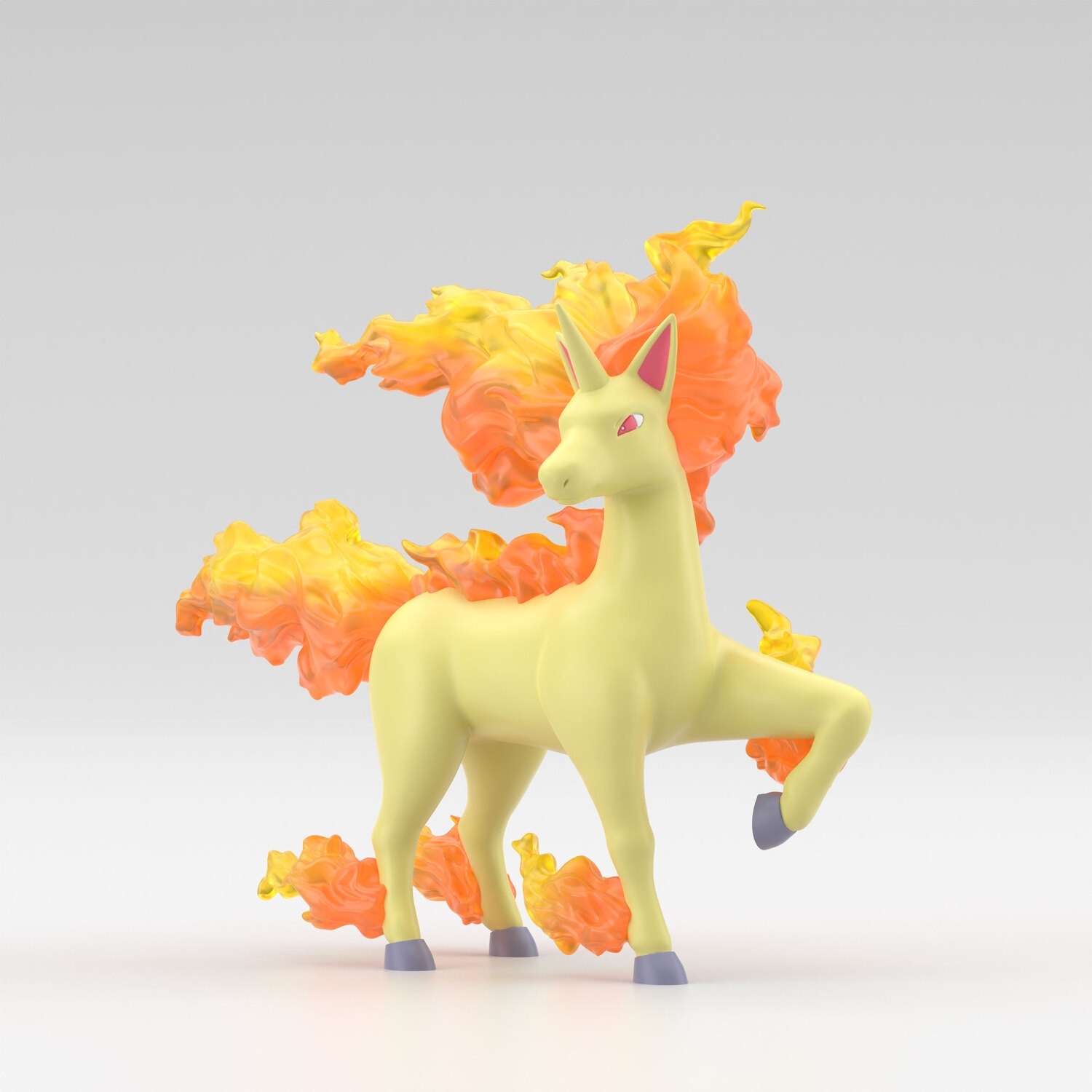 ポケモンスケールワールド　カントー地方　カツラ＆ギャロップ＆ブーバー