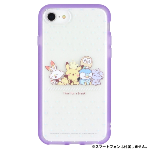 ポケピース IIIIfit Clear iPhoneSE（第3/第2世代）/8/7/6s/6対応
