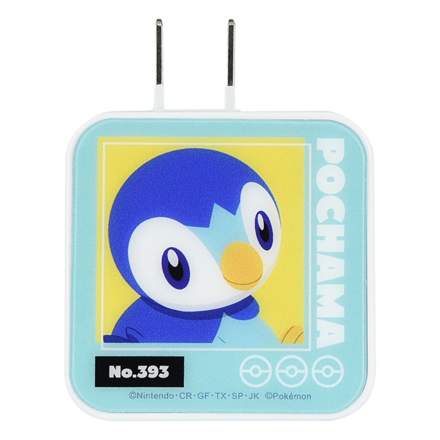 USB/USB Type-C ACアダプタ ポッチャマ 815D ｜【公式】ポケモン