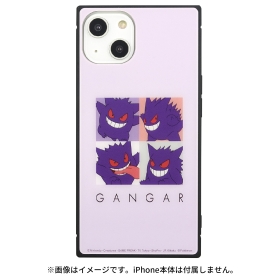 iPhone14/13対応スクエアガラスケース ゲンガー