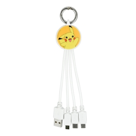 マルチ充電ケーブル　ピカチュウ