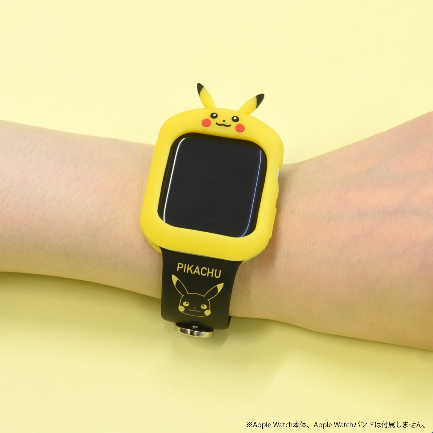特別セーフ Apple Watch 41/40mm対応シリコンケース ピカチュウ ｜【公式 時計