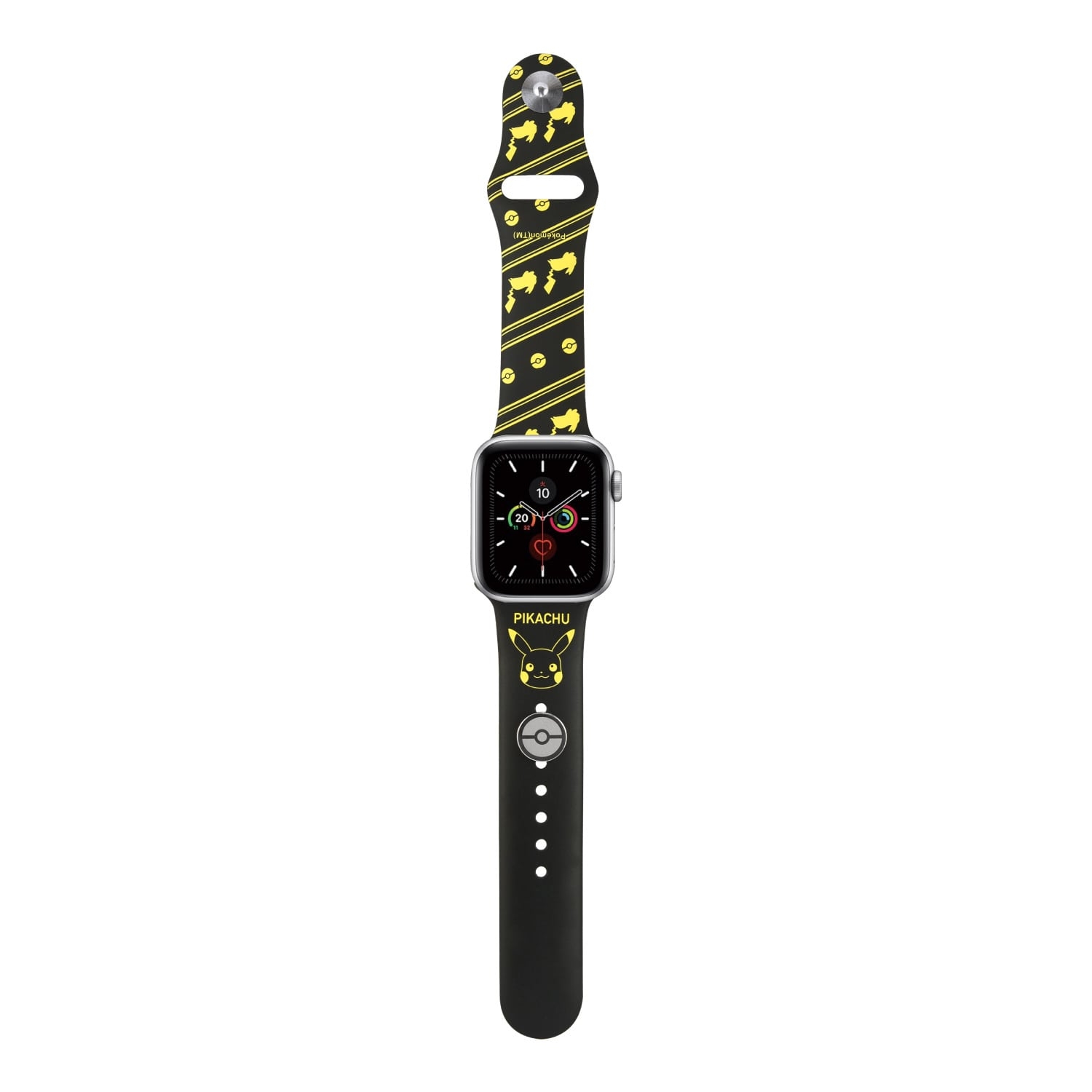 Apple Watch 41/40/38mm対応シリコンバンド　ピカチュウ　844A
