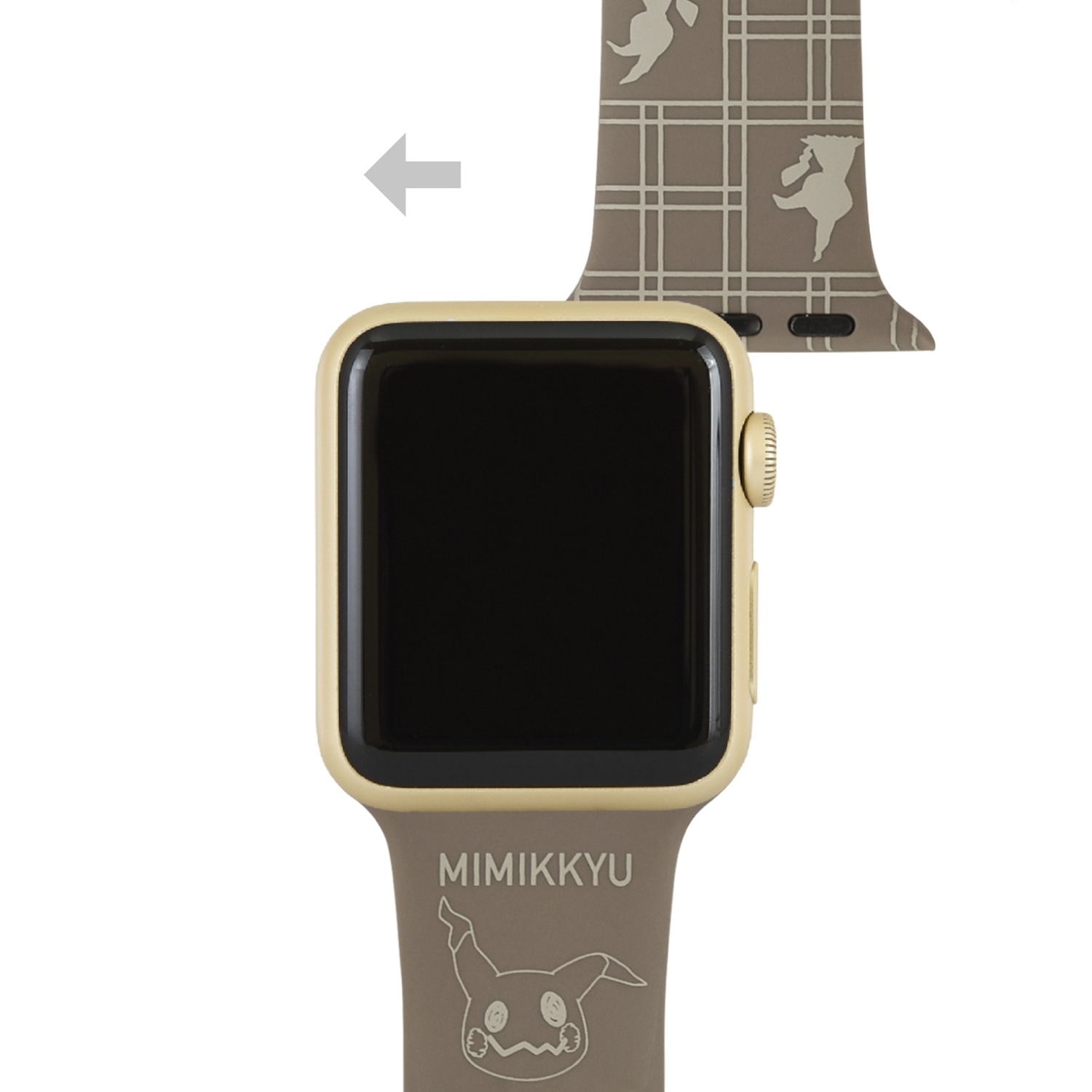 Apple Watch 41/40/38mm対応シリコンバンド　ミミッキュ　844D