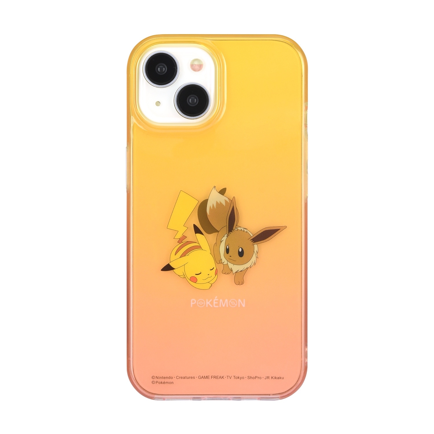 iPhone15/14/13対応ソフトケース ピカチュウ＆イーブイ ｜【公式