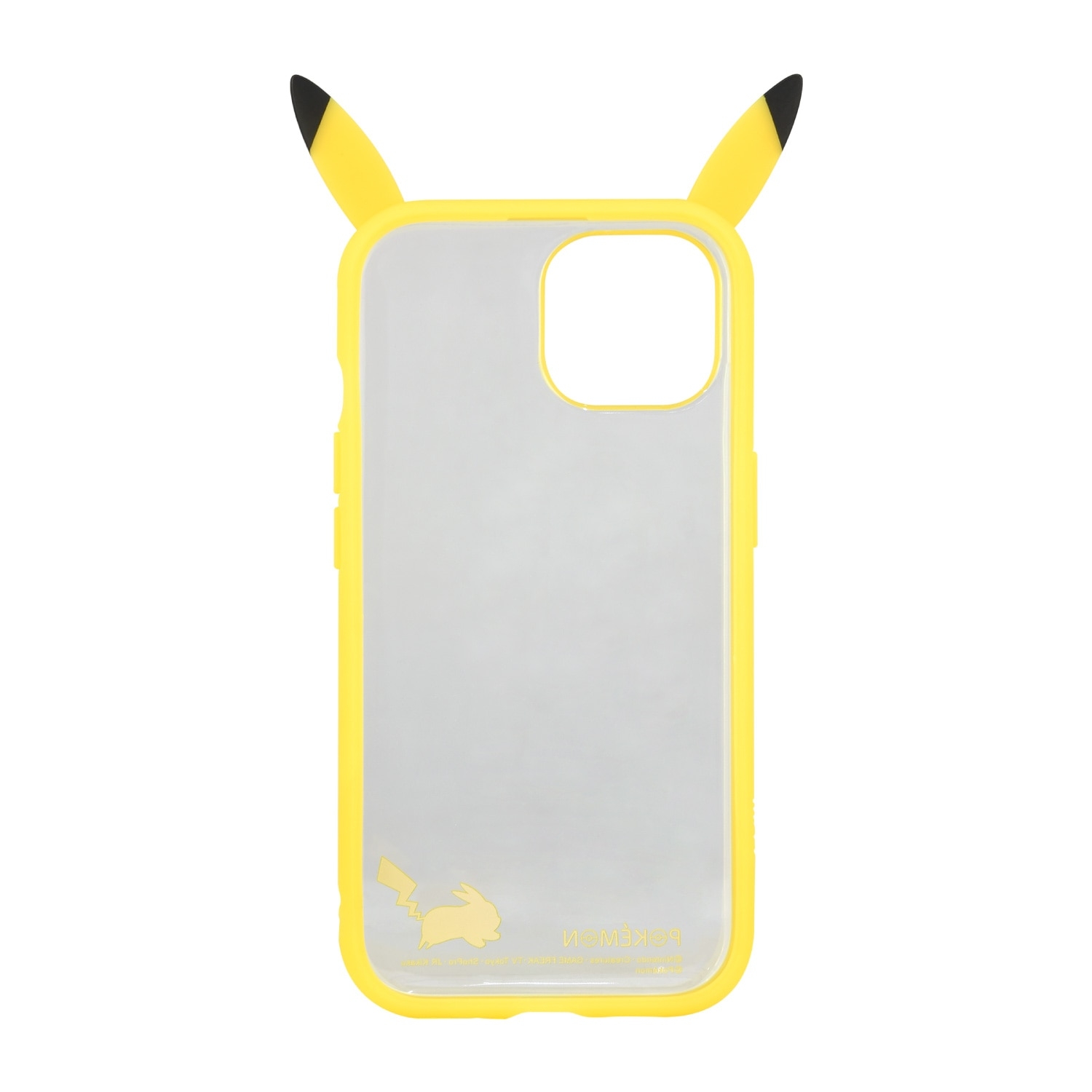 フレームIIIIfit Clear iPhone15/14/13対応ケース ピカチュウ