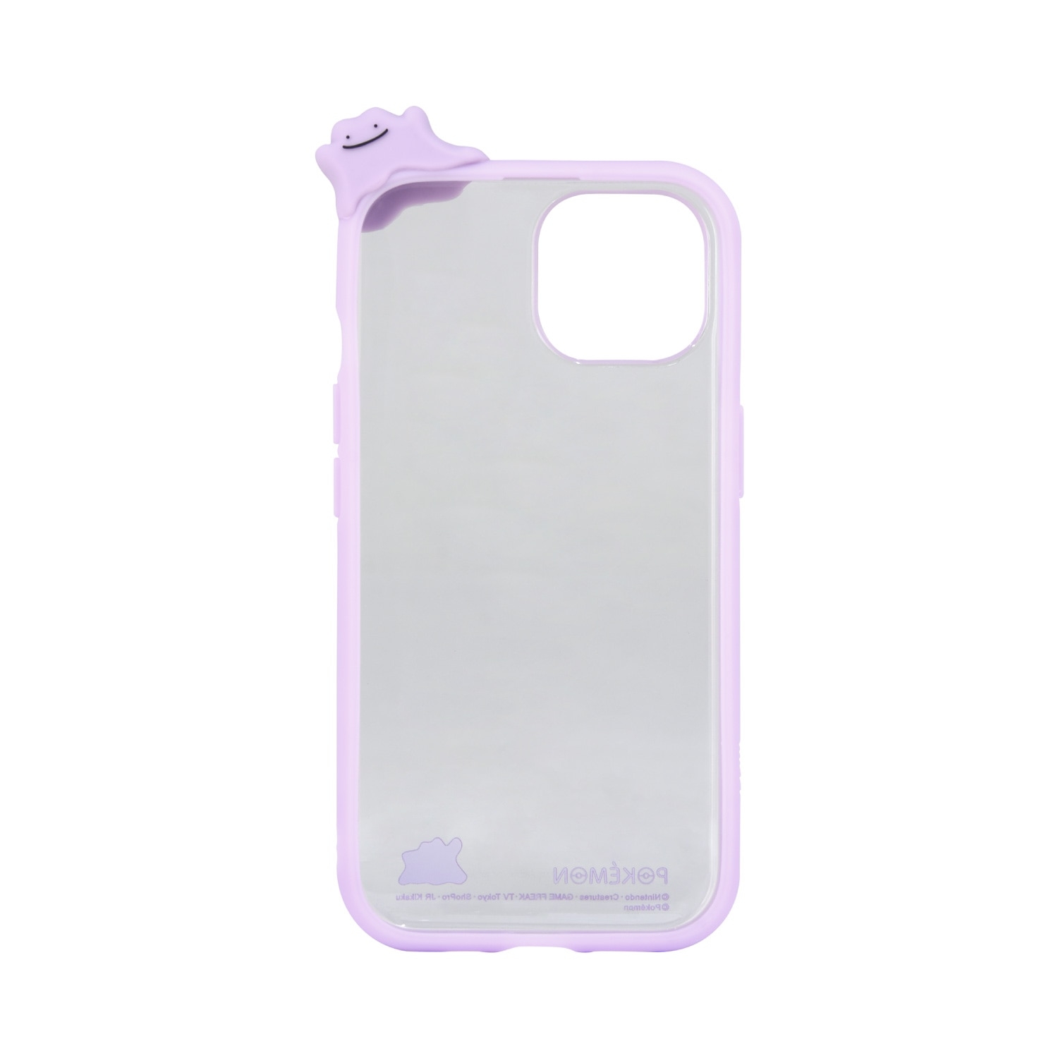 フレームIIIIfit Clear iPhone15/14/13対応ケース　メタモン