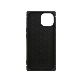 iPhone15/14/13対応スクエアガラスケース オレンジ