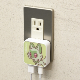 USB/USB Type-C ACアダプタ ニャオハ