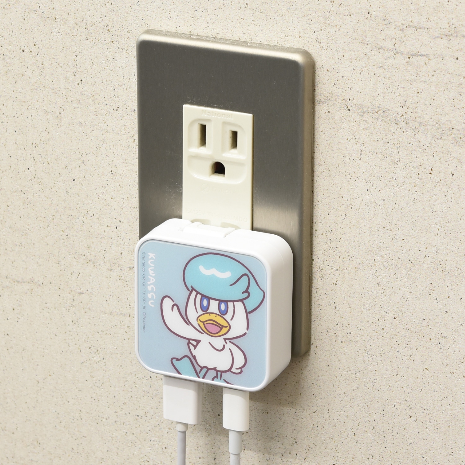 USB/USB Type-C　ACアダプタ　クワッス