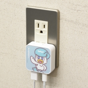 USB/USB Type-C ACアダプタ クワッス