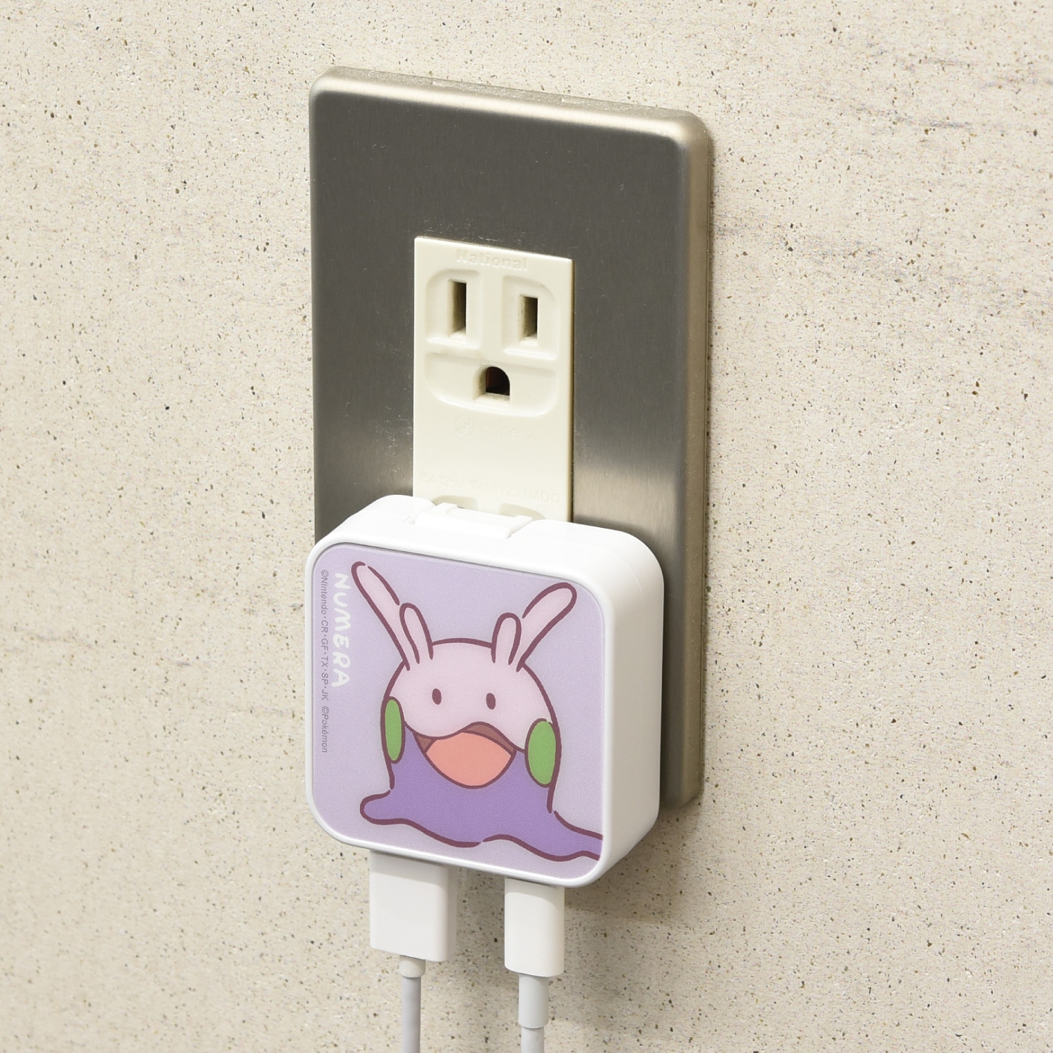 USB/USB Type-C　ACアダプタ　ヌメラ