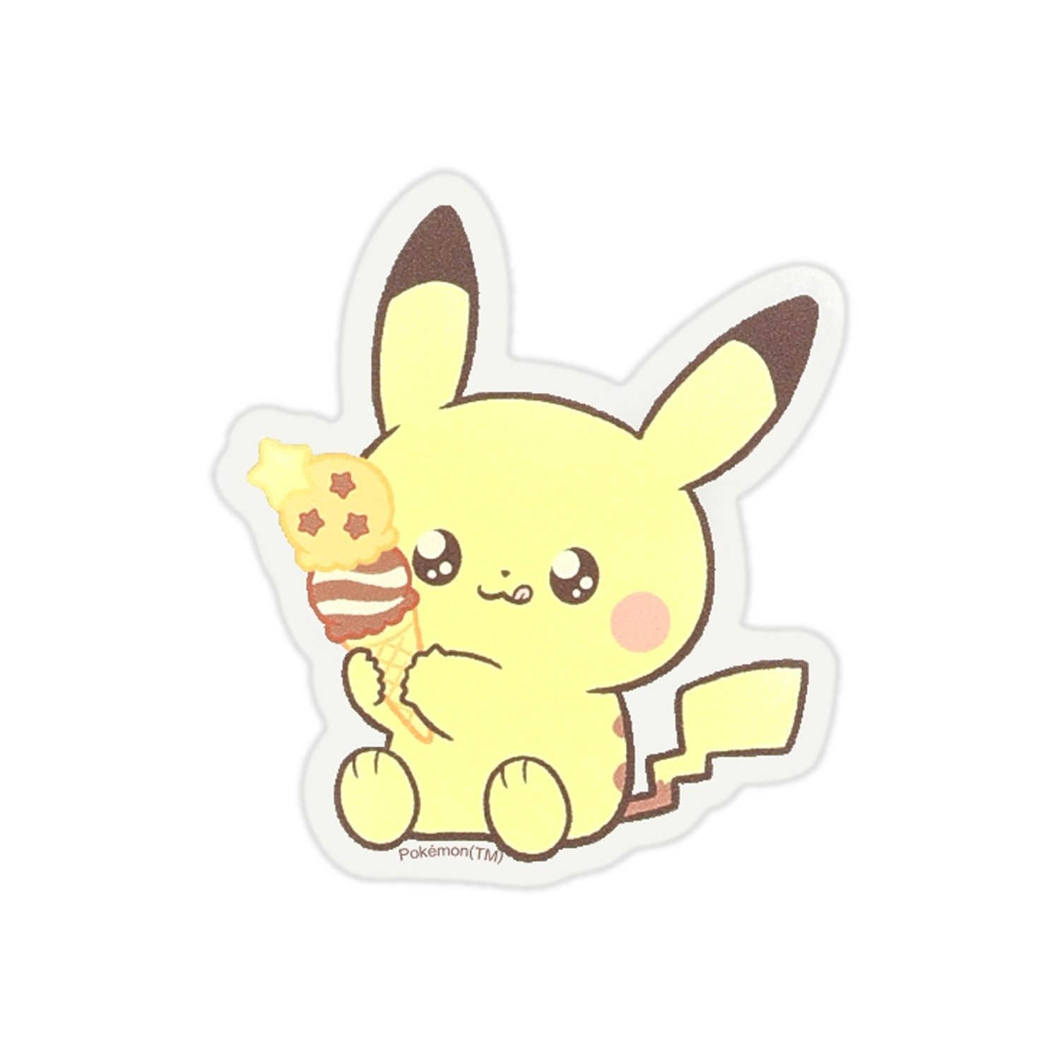 ポケピース　モバイルステッカー　ピカチュウ　899A