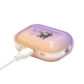 AirPods Pro(第2世代)/AirPods Pro対応ソフトケース エーフィ&ブラッキー