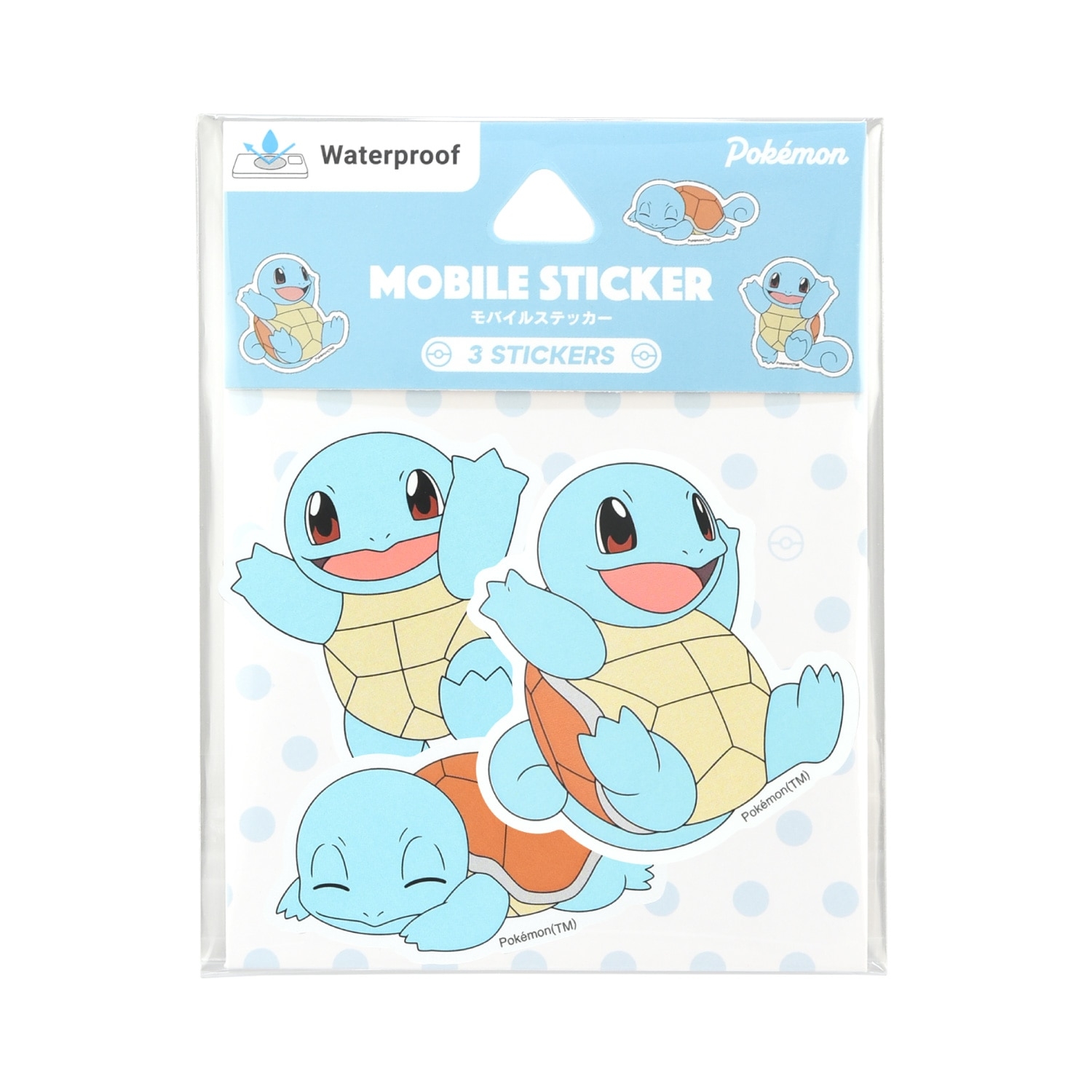 モバイルステッカー ゼニガメ ｜【公式】ポケモンセンターオンライン