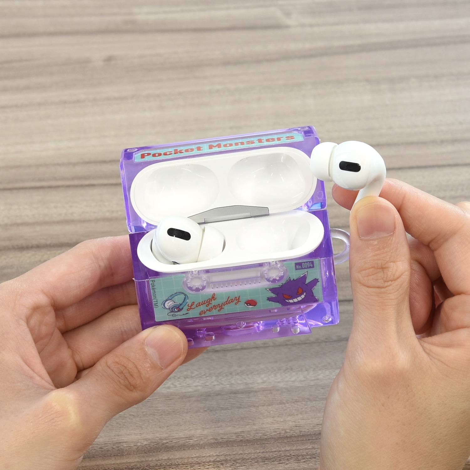 AirPods Pro（第2世代）/AirPods Pro対応　カセットテープ型ケース　ゲンガー