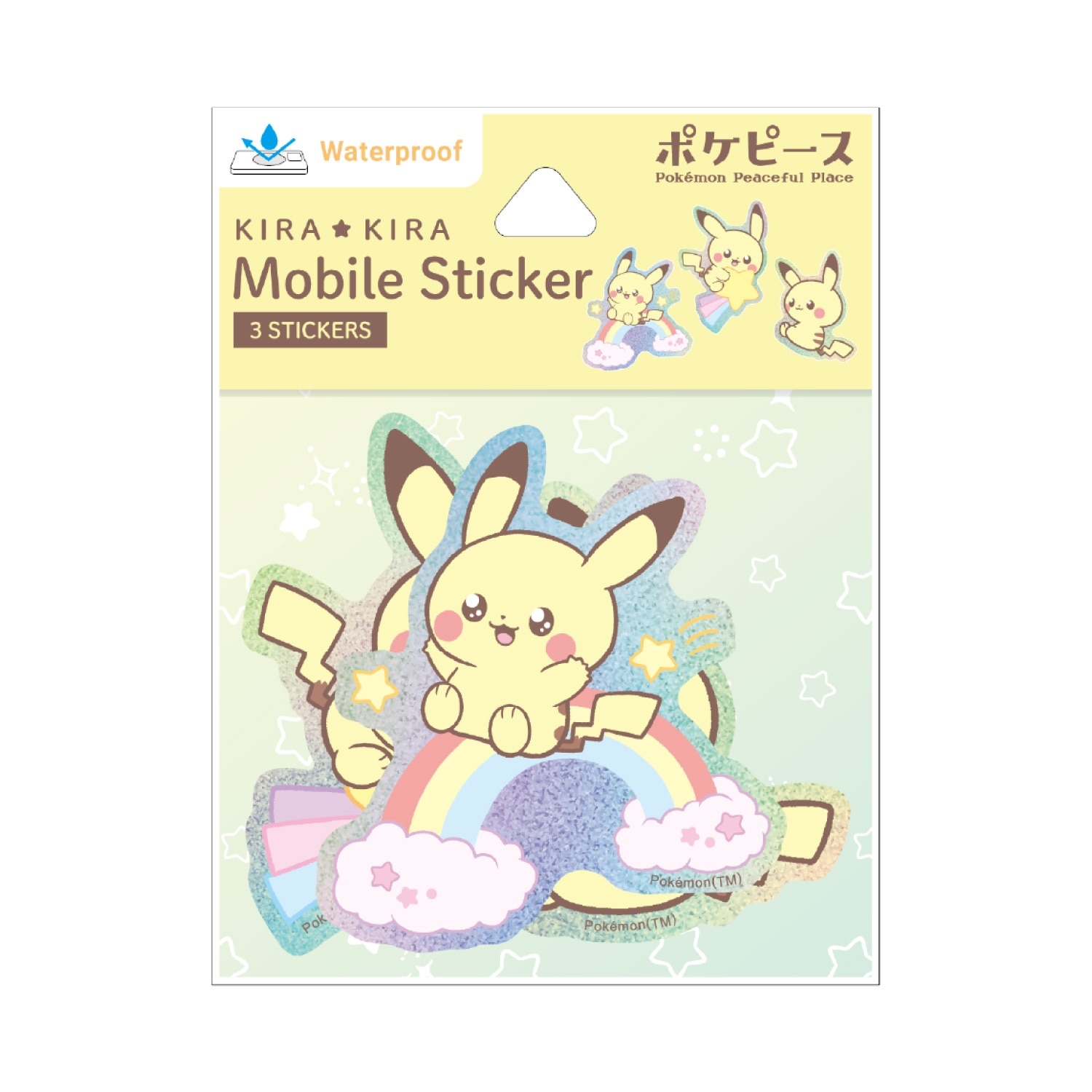 ポケピース　モバイルステッカー　ピカチュウ　925A