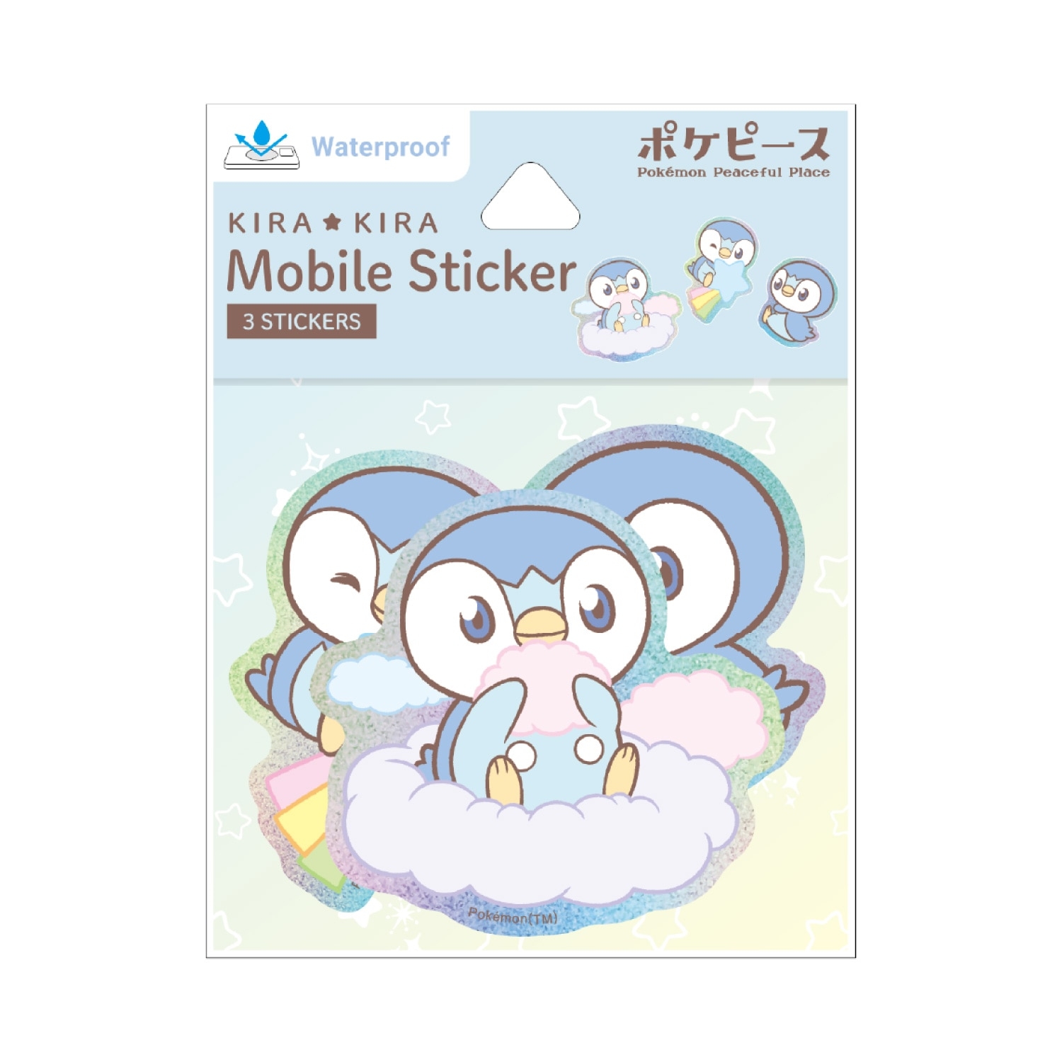 ポケピース モバイルステッカー ポッチャマ 925B ｜【公式】ポケモン
