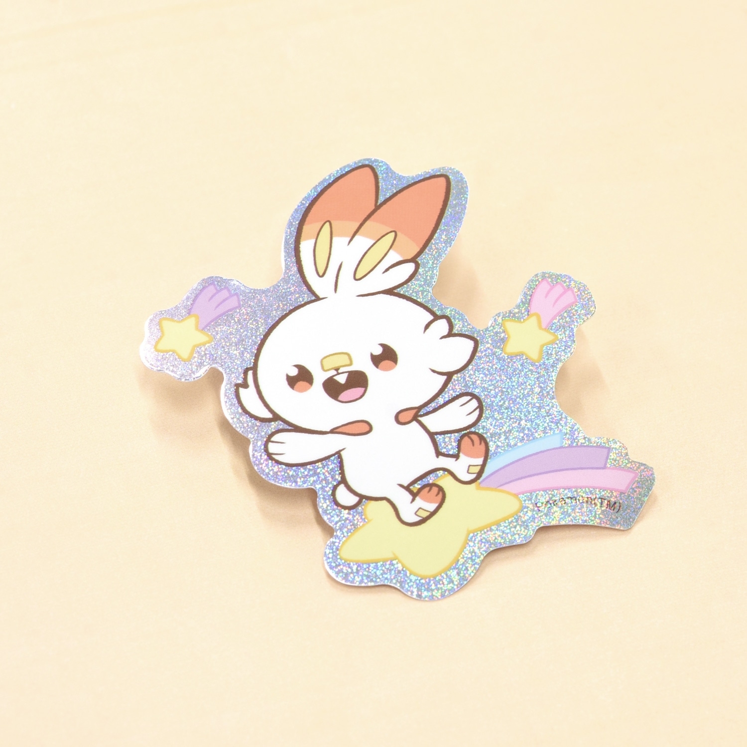 ポケピース モバイルステッカー ヒバニー 925E ｜【公式】ポケモン