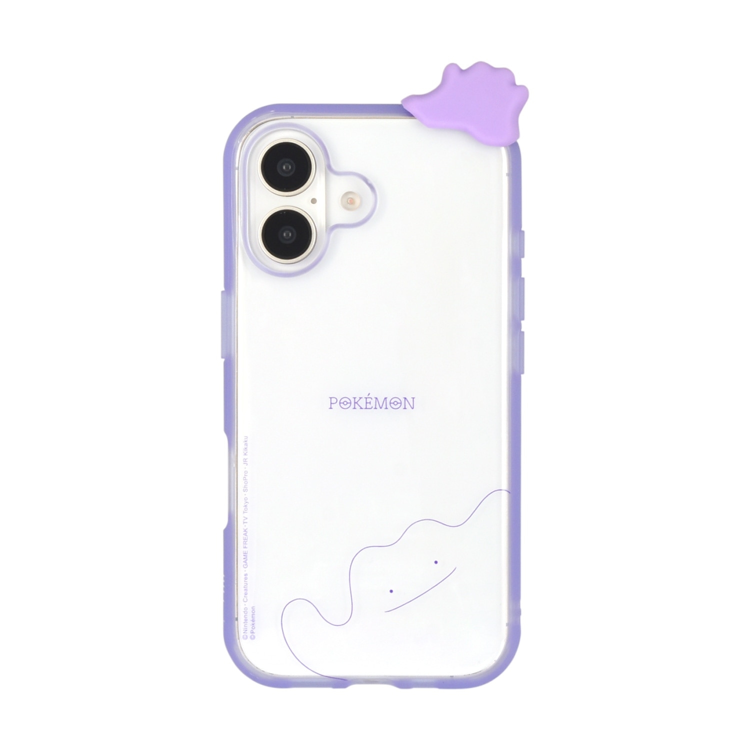 ポケモン iPhoneケース カミツレ ブラックホワイト iPhone 14/iPhone 13用】『ポケットモンスター』/耐衝撃