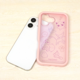 iPhone16対応プランプフレームケース ピンク