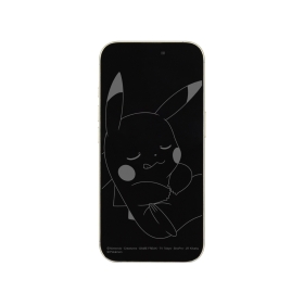 iPhone16/15/15Pro/14/14Pro/13/13Pro対応ガラススクリーンプロテクター ピカチュウ