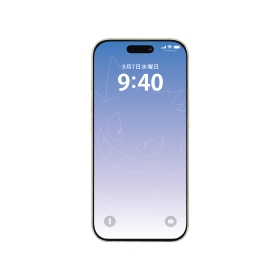 iPhone16/15/15Pro/14/14Pro/13/13Pro対応ガラススクリーンプロテクター　ゲンガー