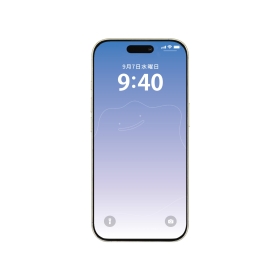 iPhone16/15/15Pro/14/14Pro/13/13Pro対応ガラススクリーンプロテクター　メタモン