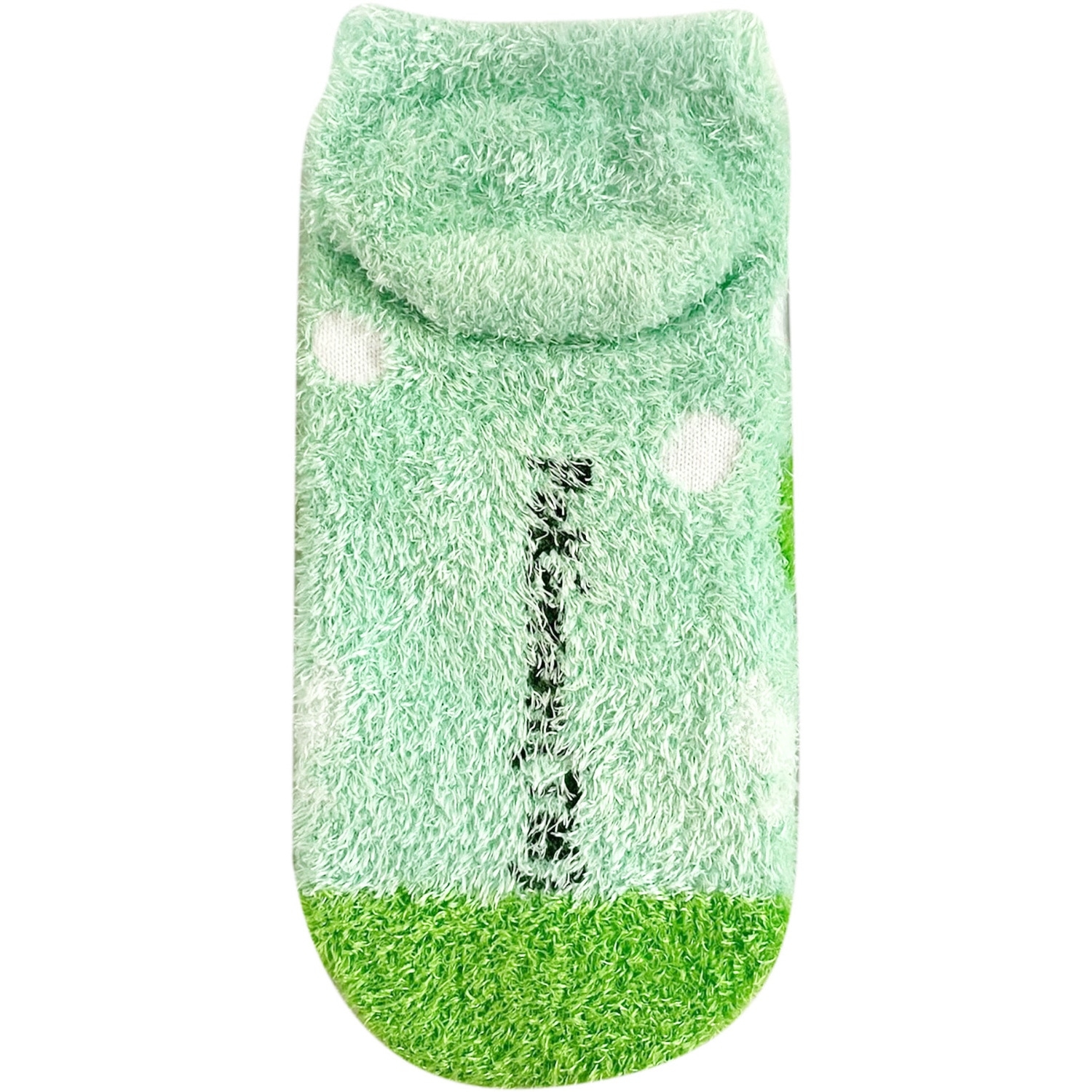 もっこもこ靴下　ニャオハ　ドット　ジュニア（15～21cm）