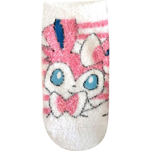もっこもこ靴下　ニンフィア　ボーダーキッズ（13～18cm)