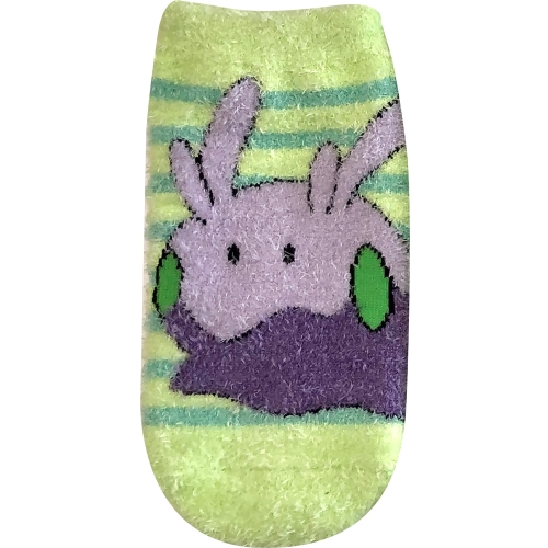 もっこもこ靴下　ヌメラ　ボーダーキッズ（13～18cm)