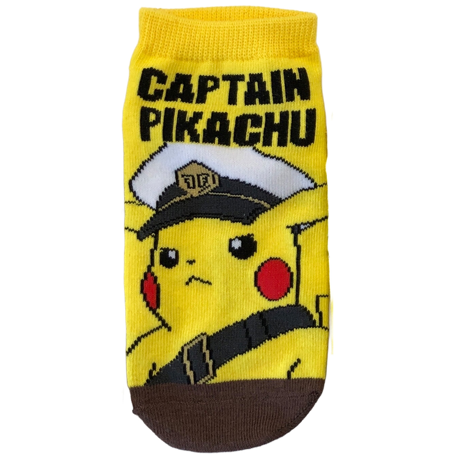 キャラックス　キャプテンピカチュウ　YE×BR　ジュニア（15～21cm）