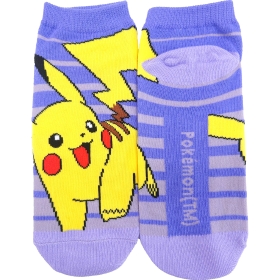 キャラックス　ピカチュウ　ボーダー　レディース（23～25cm）