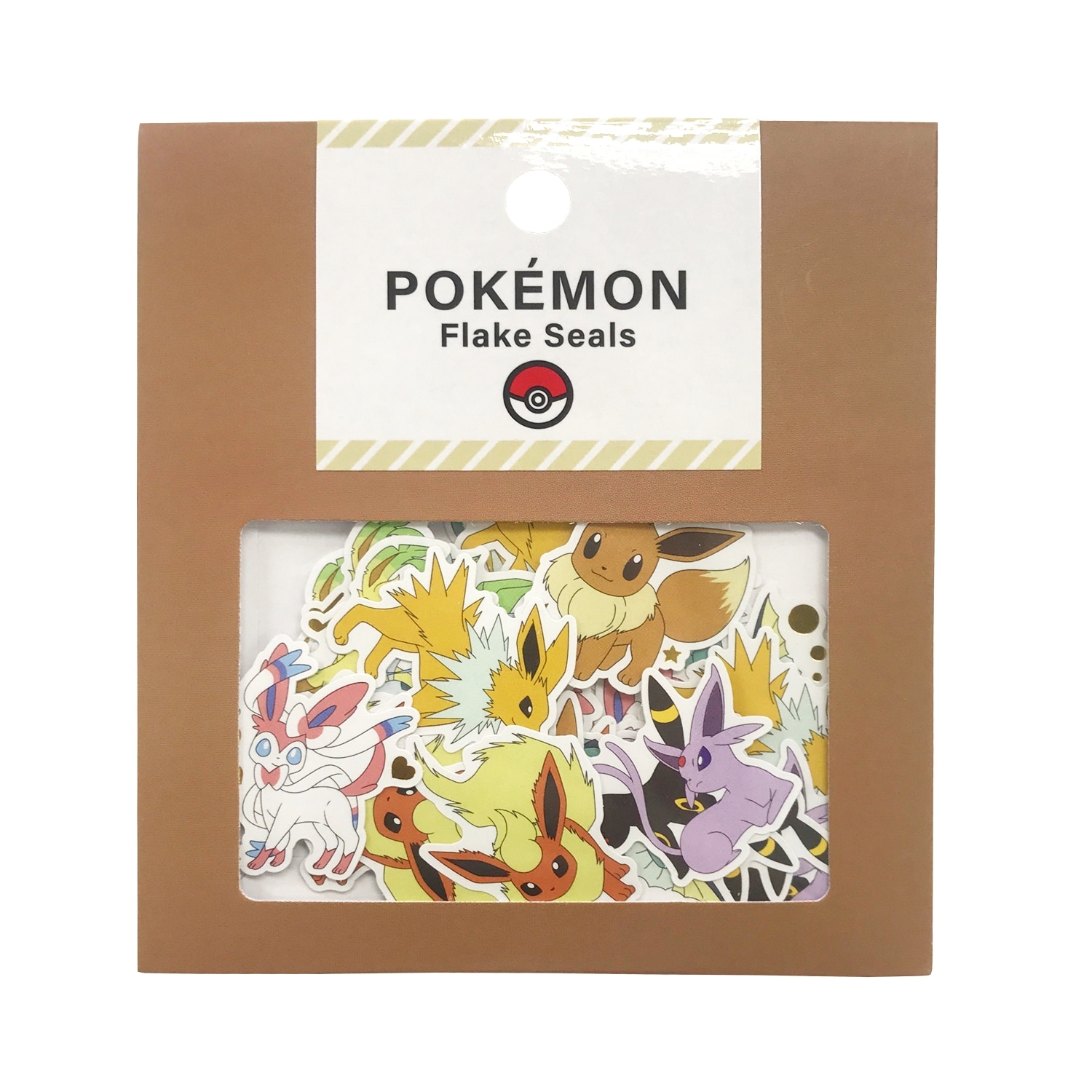 POKEMON FLAKE SEALS/イーブイとその進化形