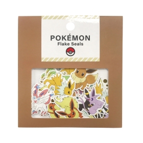 POKEMON FLAKE SEALS/イーブイとその進化形