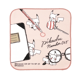 マイクロファイバーハンカチ「Pikachu number025」デスク