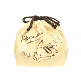 抗菌ランチ巾着「Pikachu number025」イエロー