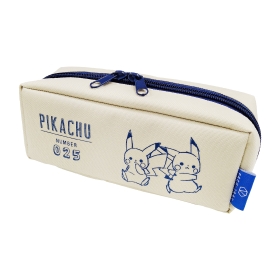 パコトレーペンケースビッグキャパ「Pikachu number025」アイボリー