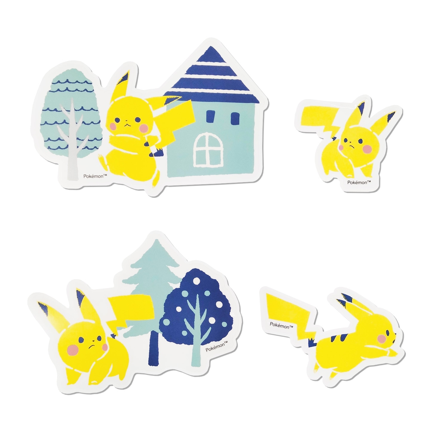 デコレーションステッカー「Pikachu number025」ライフスタイル
