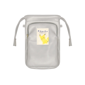 巾着スマートポーチ「Pikachu number025」ひょっこりピカチュウ